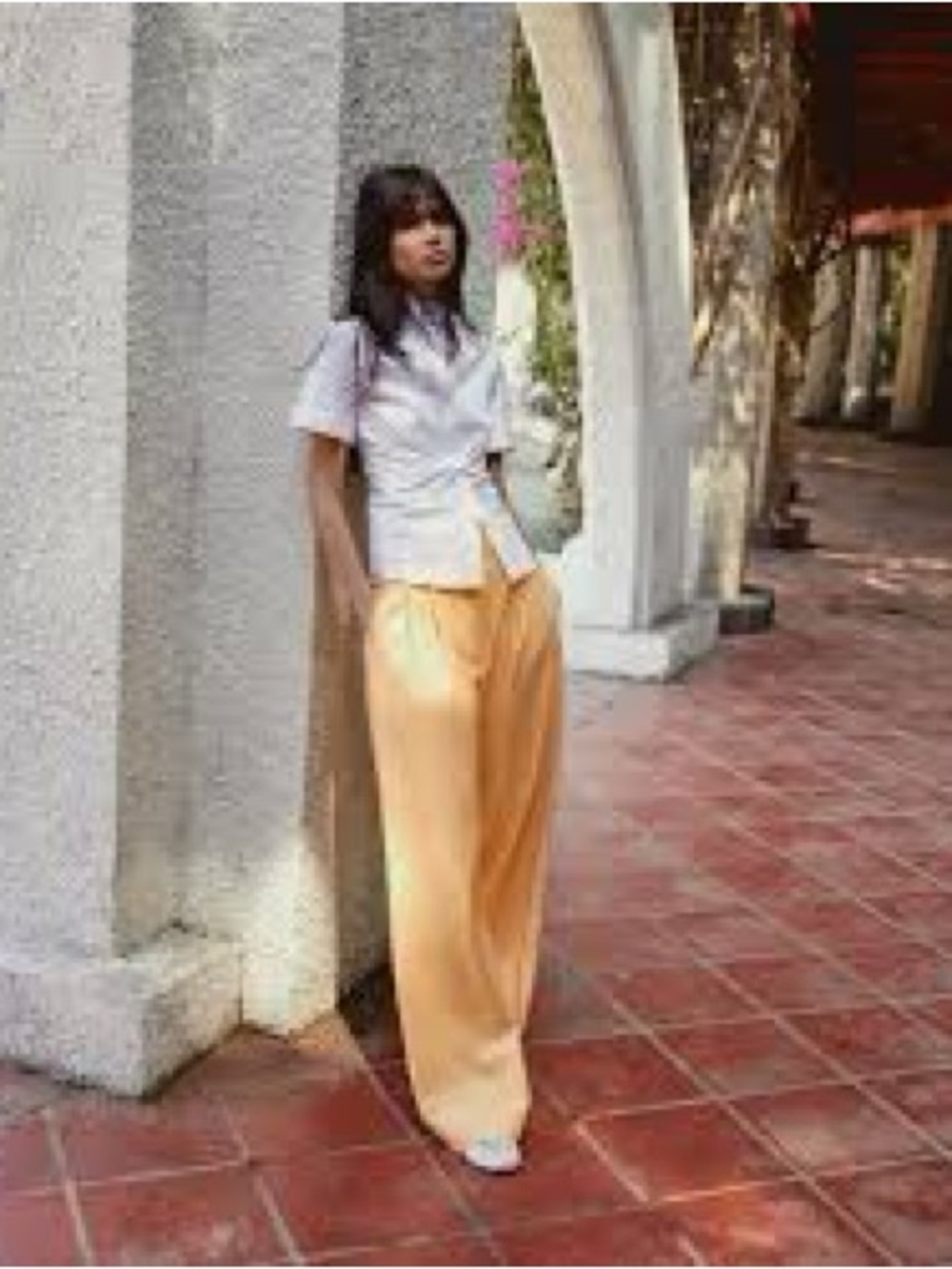 Tanya Taylor Jodi Pant in Cantaloupe Sz 4